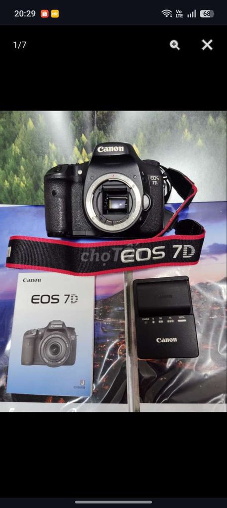 Máy ảnh Canon EOS 7D Đen. Mua bán Máy ảnh, Máy quay tại Quận 11 Tp Hồ Chí Minh được đăng bởi Khánh Minh Nguyễn quý hình 1