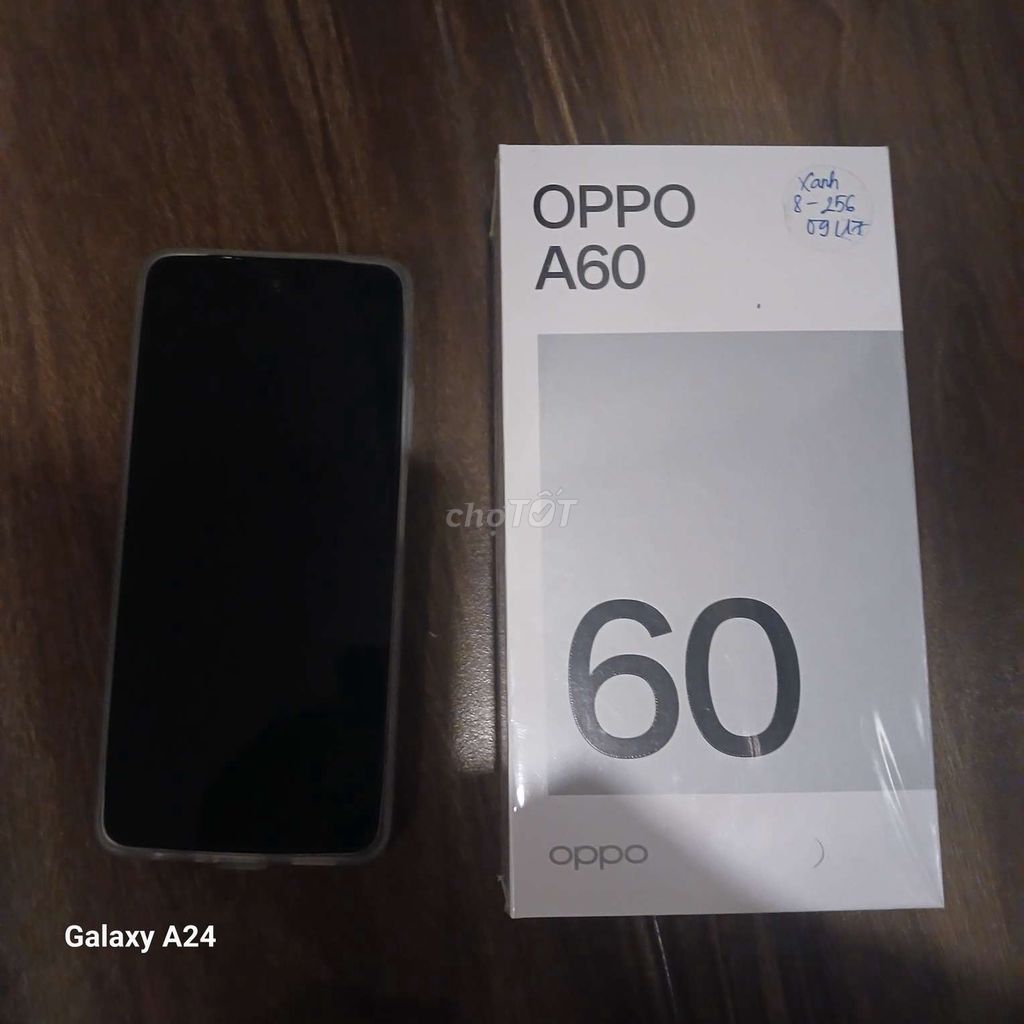 BÁN LẠI OPPO A60 256GB SỬ DỤNG ĐƯỢC 1 TUẦN CÒN MỚI