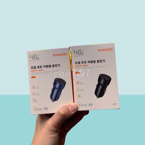 Thanh lý tẩu sạc nhanh ô tô Toocki 48W. Mua bán Phụ tùng xe tại Thành phố Nha Trang Khánh Hòa được đăng bởi Tien Dung hình 2