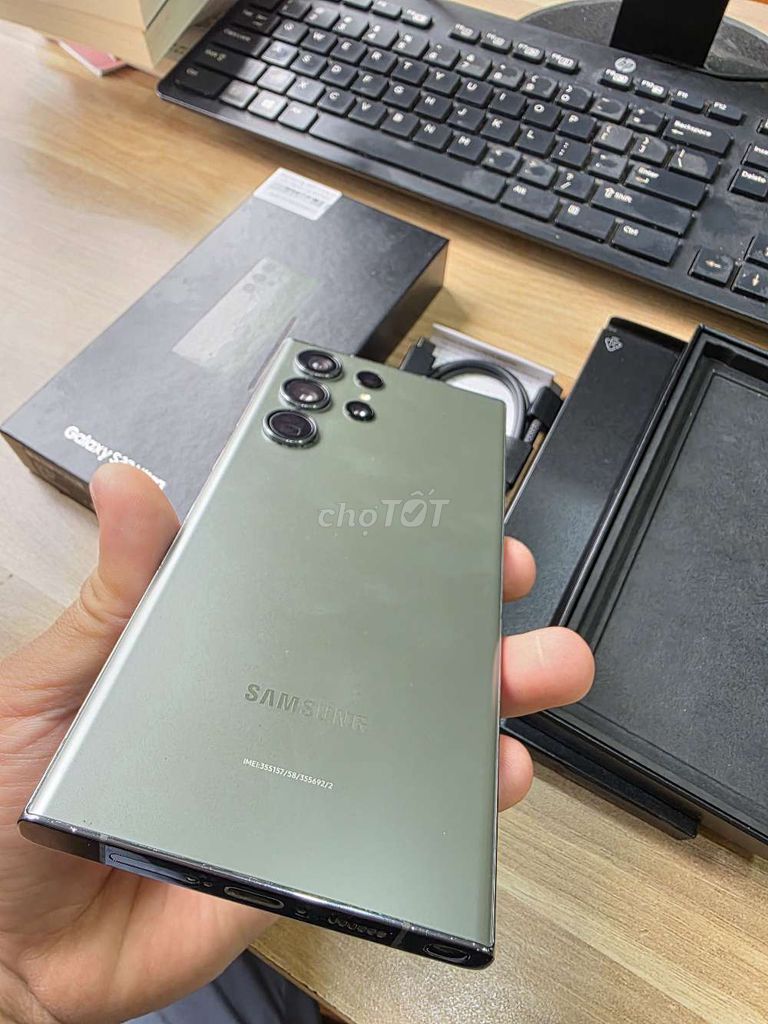 Samsung Galaxy S23 Ultra 245GB Xanh lá. Mua bán Điện thoại tại Quận Lê Chân Hải Phòng được đăng bởi nam Thanh hình 1