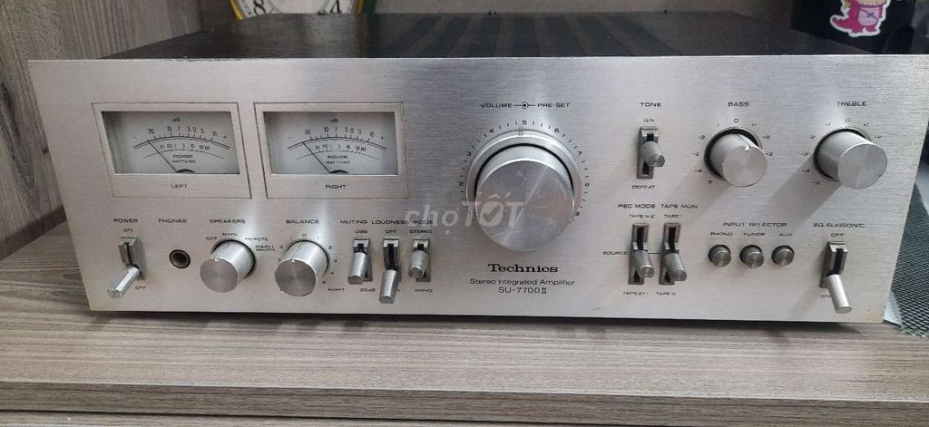 Âm ly Technics SU-7700 Bạc. Mua bán Tivi, Âm thanh tại Quận Sơn Trà Đà Nẵng được đăng bởi Thang hình 1