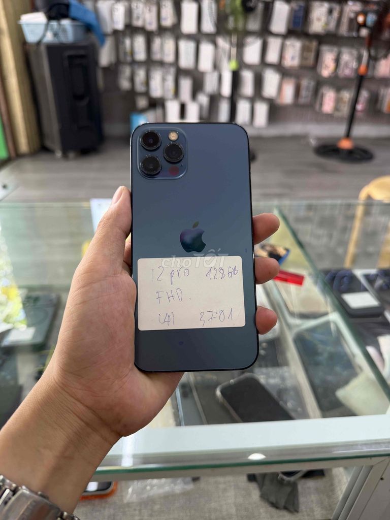 Apple iPhone 12 Pro 128GB Xanh. Mua bán Điện thoại tại Quận Hải Châu Đà Nẵng được đăng bởi Hoàng Táo 273 Nguyễn Hoàng Đà Nẵng hình 1