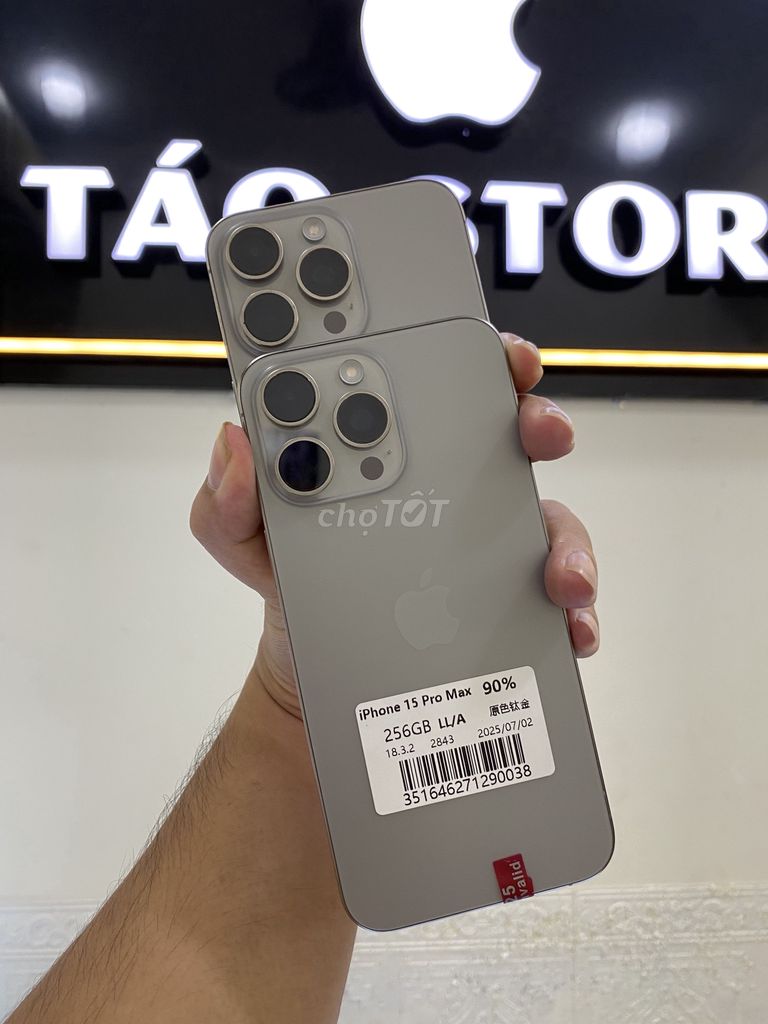 iphone 15 Promax quốc tế zin full KHÔNG báo ảo. Mua bán Điện thoại tại Thành phố Buôn Ma Thuột Đắk Lắk được đăng bởi Mạnh Quang vũ hình 1