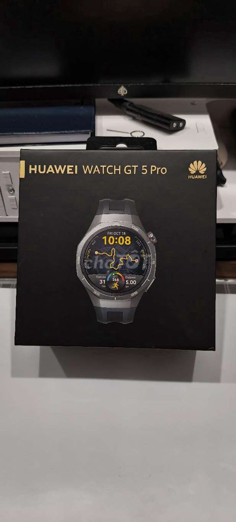 Huawei Watch GT 5 Pro Đen 99% mới. Mua bán Thiết bị đeo thông minh tại Huyện An Dương Hải Phòng được đăng bởi Trọng Anh hình 1
