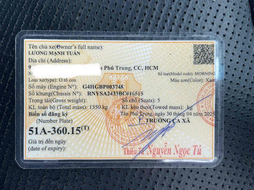 XE NHÀ CHÍNH CHỦ CẦN BÁN MONING SPOST 2011 AT ZIN. Mua bán Ô tô tại Huyện Hóc Môn Tp Hồ Chí Minh được đăng bởi Lương mạnh tuấn hình 12