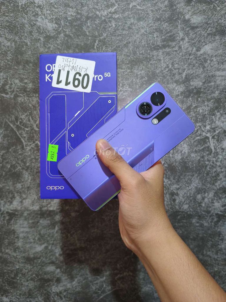 Oppo K13 Turbo Pro 16/512Gb Snap 8S Gen 4 có GL. Mua bán Điện thoại tại Huyện Châu Thành Tiền Giang được đăng bởi Nguyễn Hữu Tuấn Thu cũ đổi mới hình 1