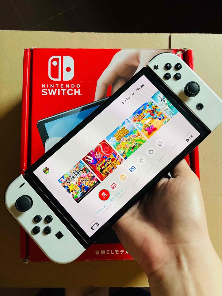 Nintendo Switch OLED Zin Fullbox nohack