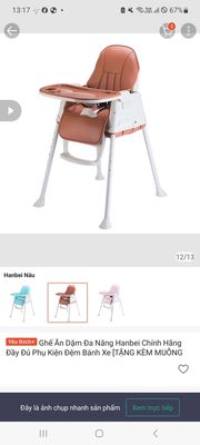Ghế ăn dặm hàng chính hang loại tốt. Mua bán Mẹ và bé tại Quận 6 Tp Hồ Chí Minh được đăng bởi Hằng 