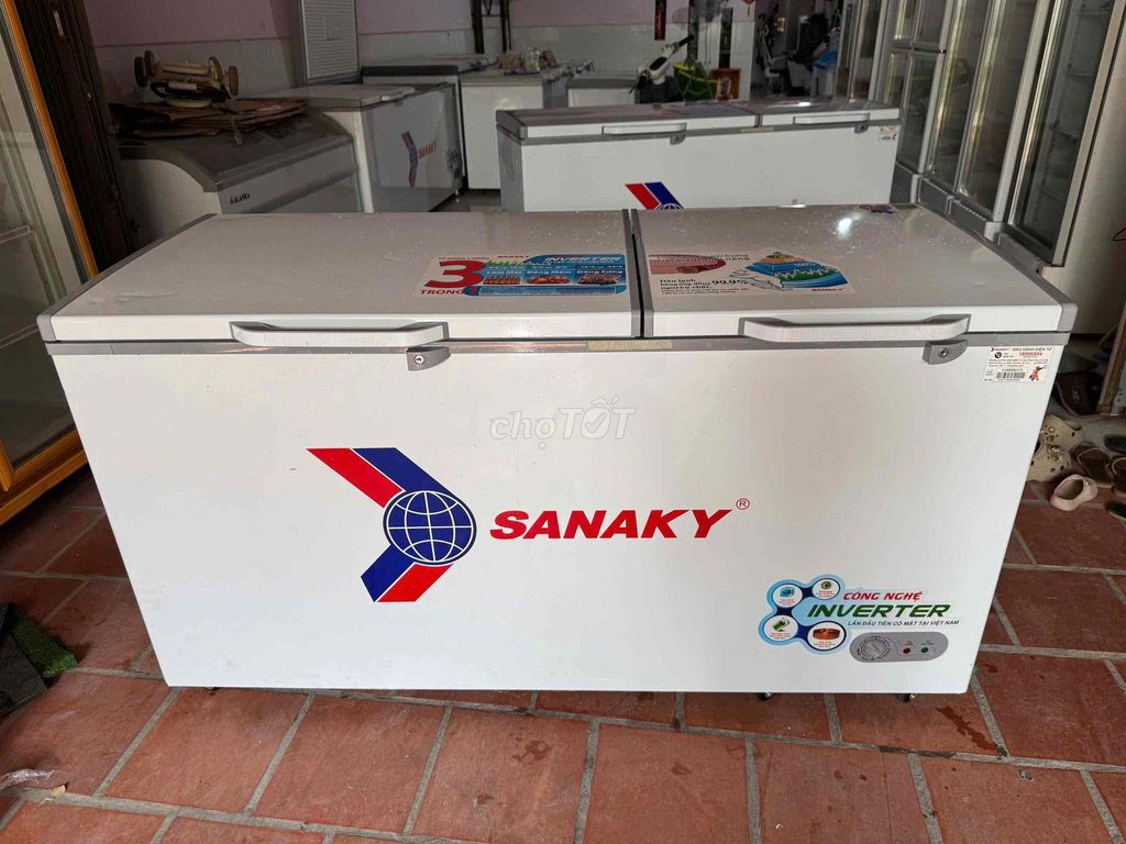 Tủ đông Sanaky 660L inverter còn bh hãng 2 năm. Mua bán Tủ lạnh tại Quận 12 Tp Hồ Chí Minh được đăng bởi Khởi Thanh Lí Điện Máy hình 1