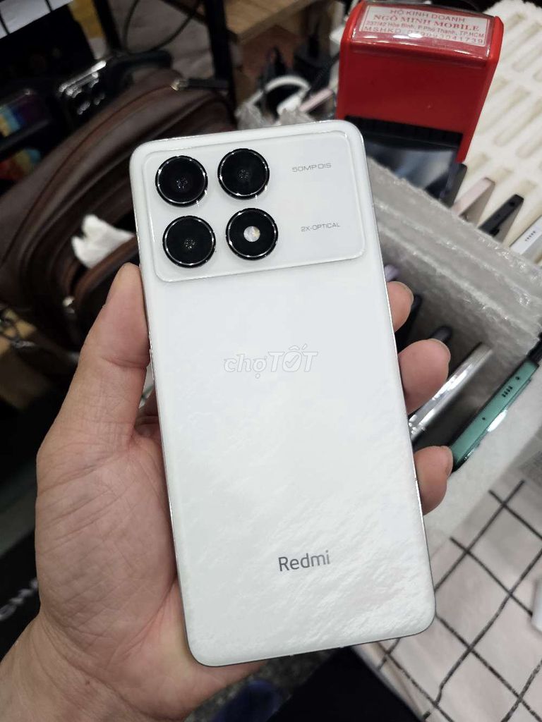 Xiaomi Redmi K70 Pro TRẮNG 16G/256G ZIN 99% KHỎE. Mua bán Điện thoại tại Quận Tân Phú Tp Hồ Chí Minh được đăng bởi Ngô Minh Mobile  hình 1