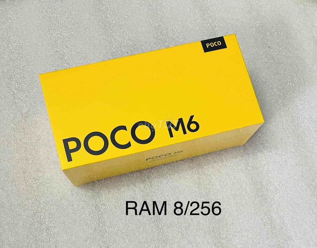 XIAOMI POCO M6 (8/256/NFC) Nguyên Seal.BH 18TH. Mua bán Điện thoại tại Quận Ninh Kiều Cần Thơ được đăng bởi Quốc Cường Computer hình 4