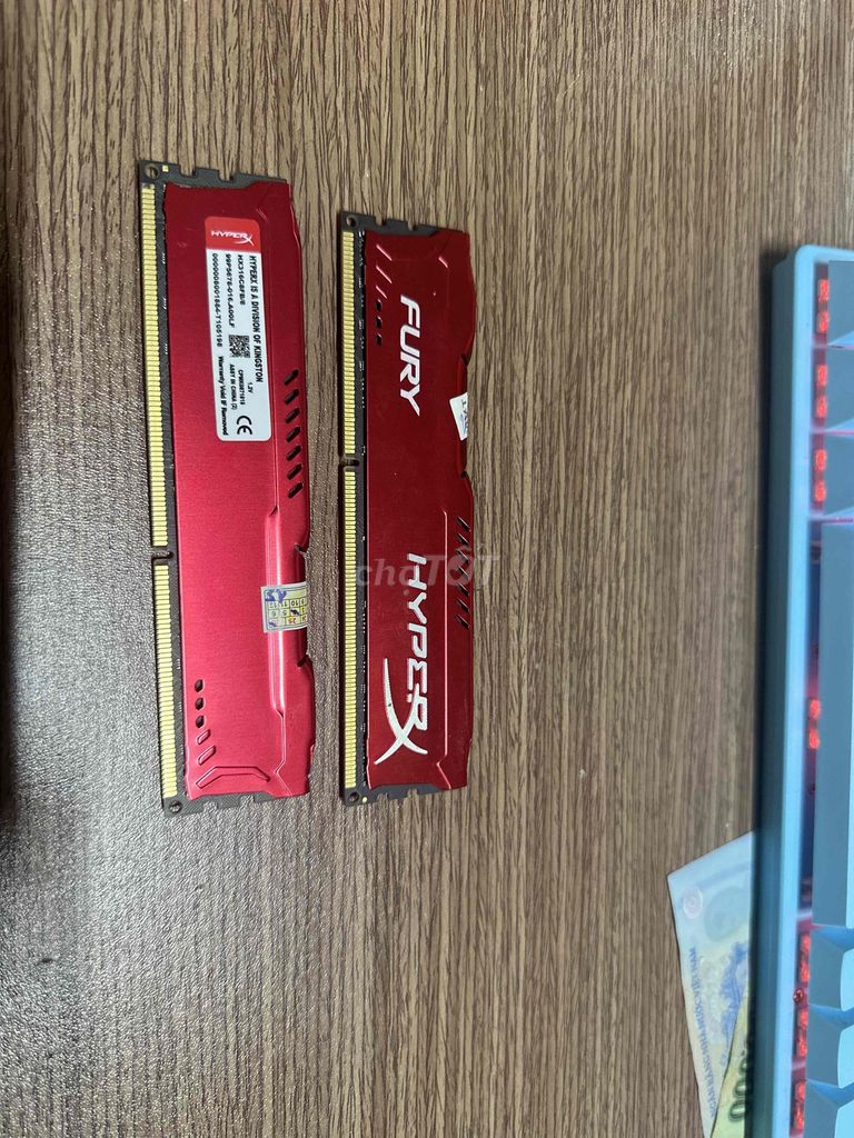 RAM Kingston HyperX Fury 16GB DDR3. Mua bán Linh kiện (RAM, Card...) tại Huyện Sóc Sơn Hà Nội được đăng bởi Minh  hình 1