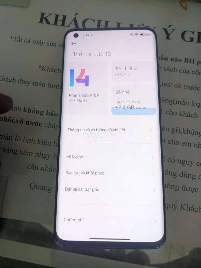 mi 10 pro bản ram 12/256 g mạnh mượt cam zoom 50x. Mua bán Điện thoại tại Quận 12 Tp Hồ Chí Minh được đăng bởi cầm điện thoại giá tốt hình 1