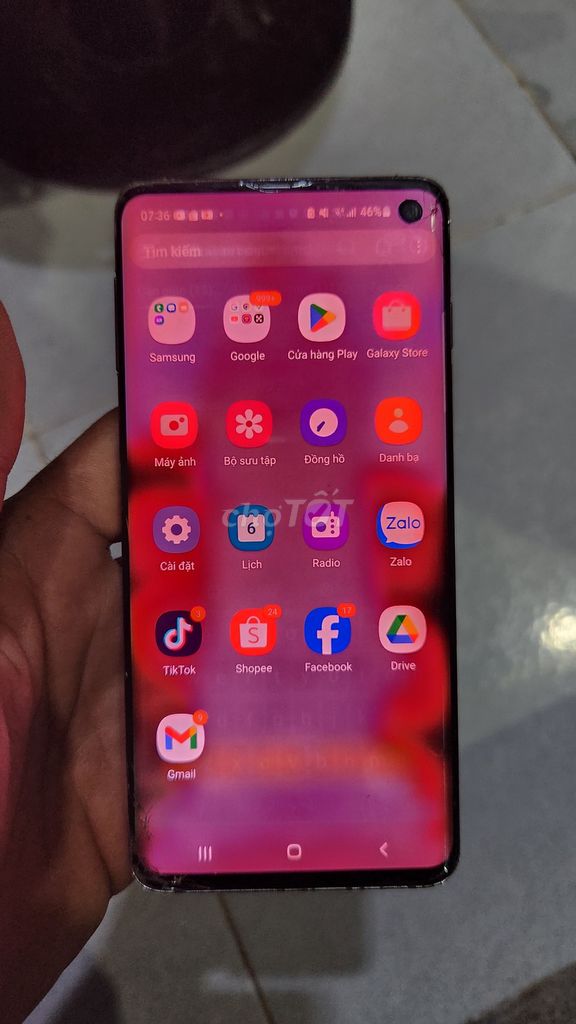 Samsung S10 Đen 2 SIM Ám hồng. Mua bán Điện thoại tại Huyện Tuy Phong Bình Thuận được đăng bởi Xuân hình 1