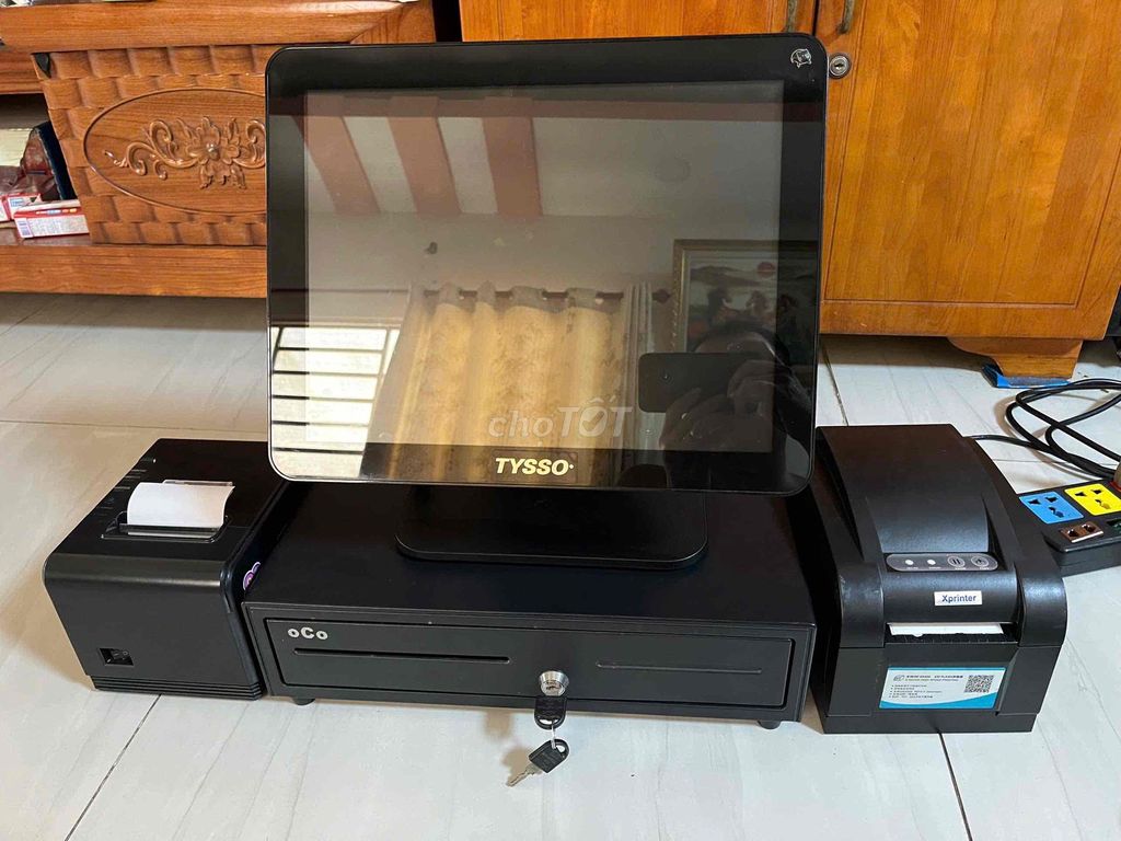 Máy pos tính tiền TYSSO window. Mua bán Đồ dùng văn phòng tại Huyện Hóc Môn Tp Hồ Chí Minh được đăng bởi Mai hình 1