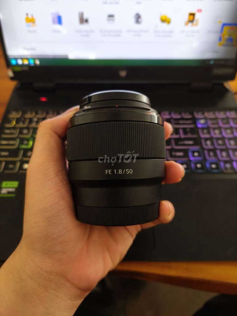 Ống kính Sony FE 1.8/50mm Đen. Mua bán Máy ảnh, Máy quay tại Quận 1 Tp Hồ Chí Minh được đăng bởi Quang Huy hình 1