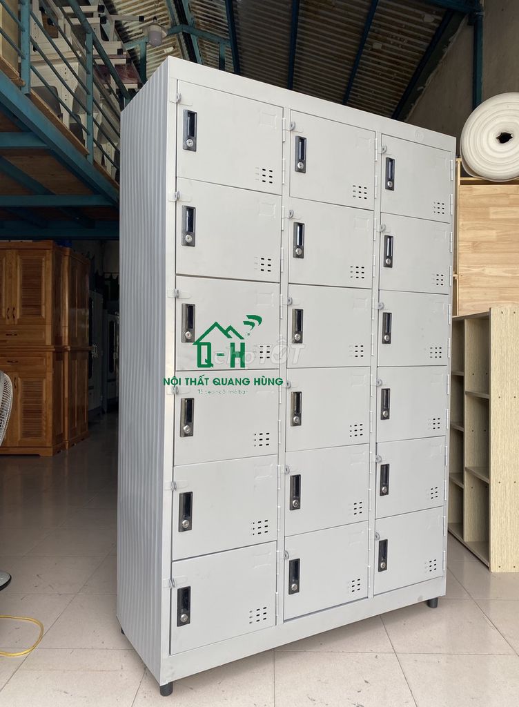 TỦ LOCKER(TỦ LOCKER-TỦ SẮT LOCKER 18 CỬA%TỦ LOCKER