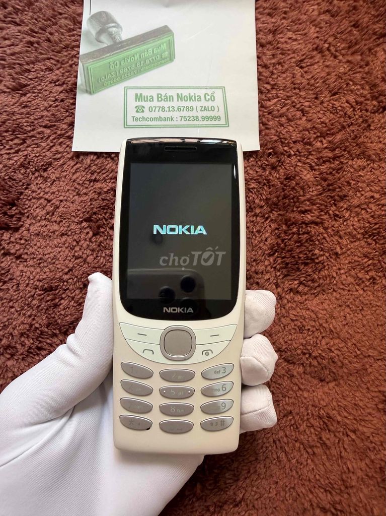 Nokia 8210 Trắng 4G 2 sim zin đẹp 99% hàng FPT. Mua bán Điện thoại tại Quận 10 Tp Hồ Chí Minh được đăng bởi Mua Bán Nokia Cổ hình 1