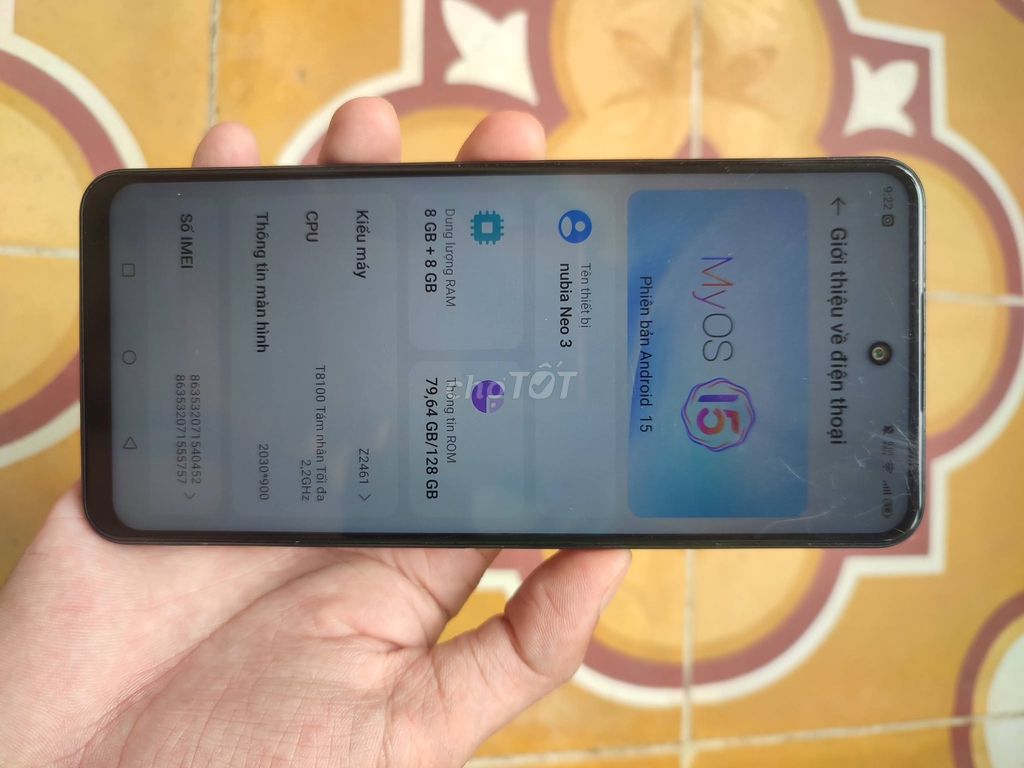 Nubia Neo 3 8GB/128GB Đen. Mua bán Điện thoại tại Quận 10 Tp Hồ Chí Minh được đăng bởi Hội Đồ Điện Tử hình 1