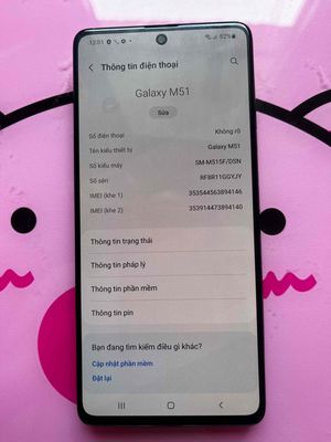 Samsung Galaxy M51 8/128 zin VN 2sim