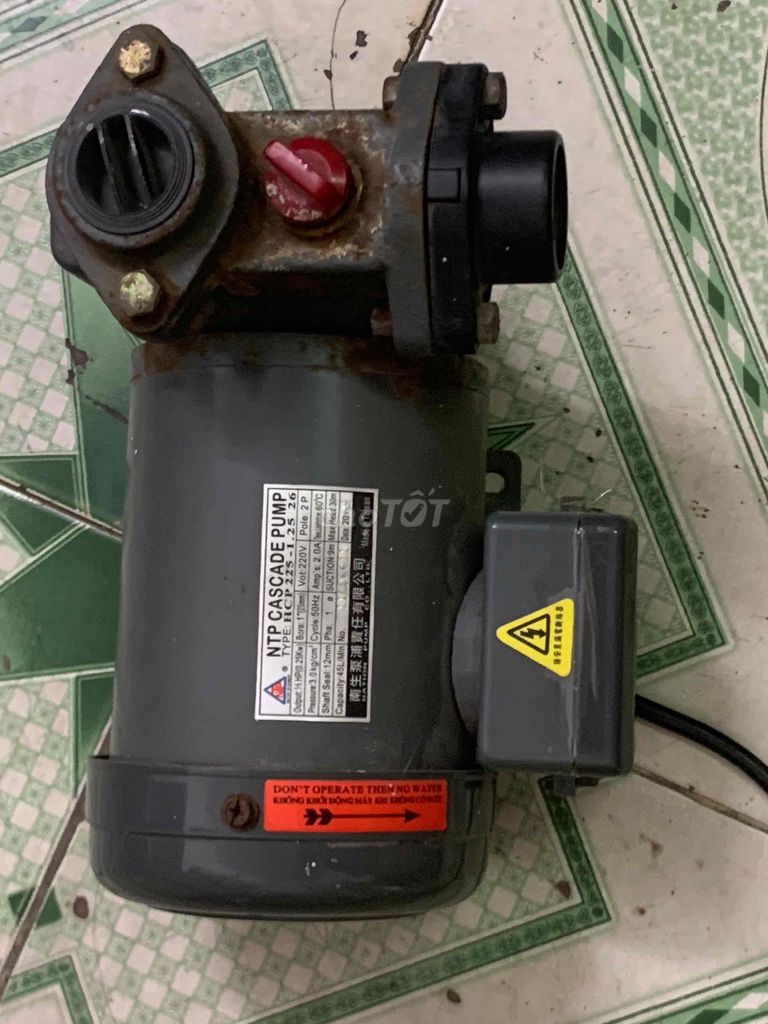 Máy bơm nước NTP CASCADE PUMP HCP 225-1.25. Mua bán Đồ chuyên dụng, Giống nuôi trồng tại Quận Hoàng Mai Hà Nội được đăng bởi HÀ UYỂN NHI  hình 1