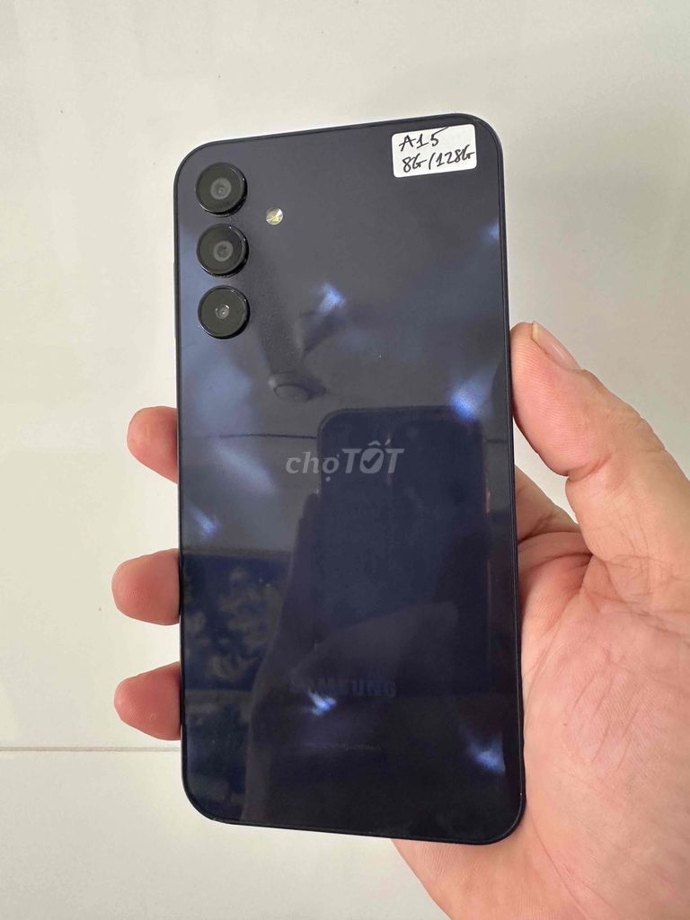 Samsung A15 đen 8G/128GB chính hãng ssvn zin đẹp. Mua bán Điện thoại tại Quận 10 Tp Hồ Chí Minh được đăng bởi nguyễn thanh phong hình 1