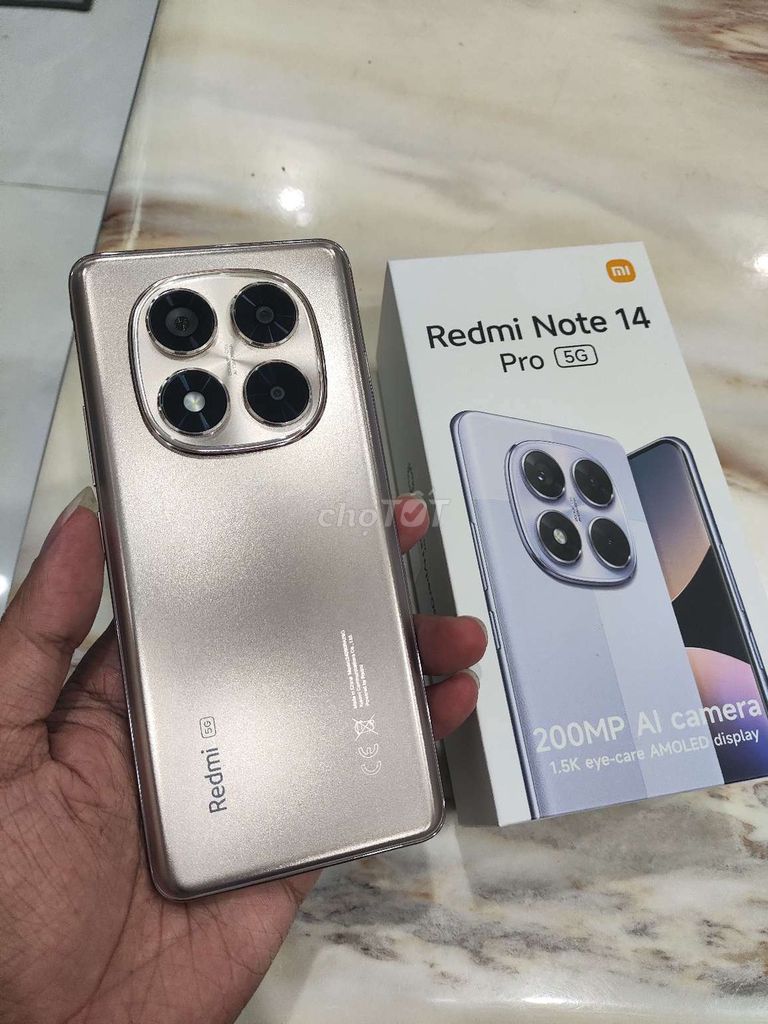 Xiaomi Redmi Note 14 Pro 5G ram 12/512g full hộp. Mua bán Điện thoại tại Quận Hải Châu Đà Nẵng được đăng bởi Tú Tú  hình 1