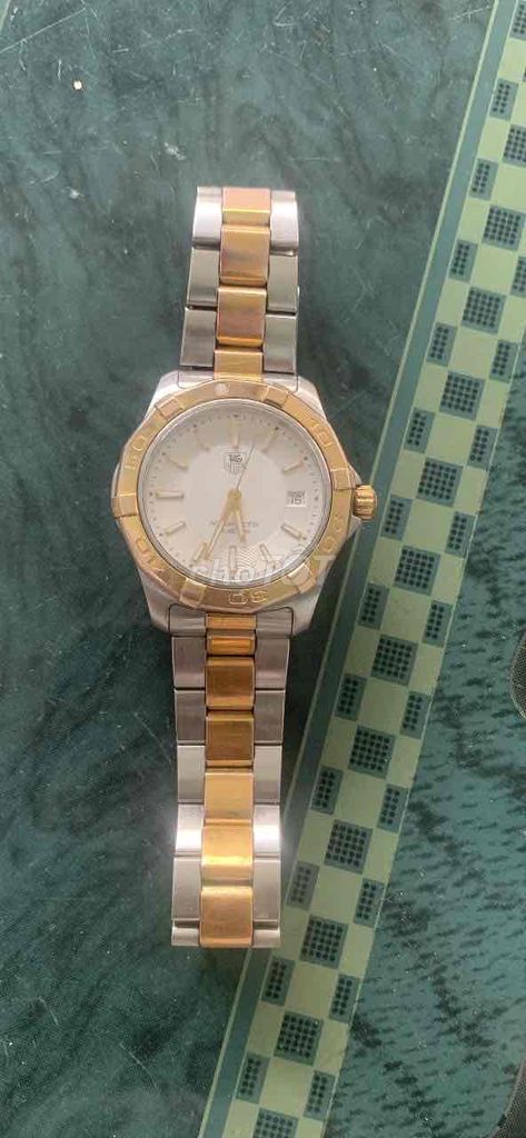 Tag Heuer Aquaracer Thép không gỉ Bạc Vàng. Mua bán Đồng hồ tại Huyện Củ Chi Tp Hồ Chí Minh được đăng bởi phạm vinh hình 1