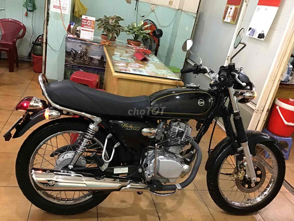 HUSKY 125,HÃNG.SYM,SX 2020.ODO 2,2K.MỚI KENG.ZIN. Mua bán Xe máy tại Quận Phú Nhuận Tp Hồ Chí Minh được đăng bởi MOTO LUU THANH HAI  77A hình 3