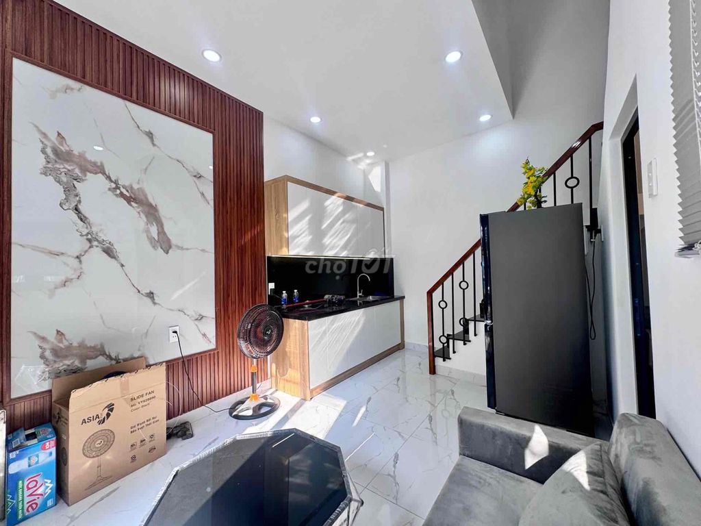 🏡 3 TẦNG HẺM XE TẢI - SH RIÊNG - GẦN EMART PHAN HUY ÍCH