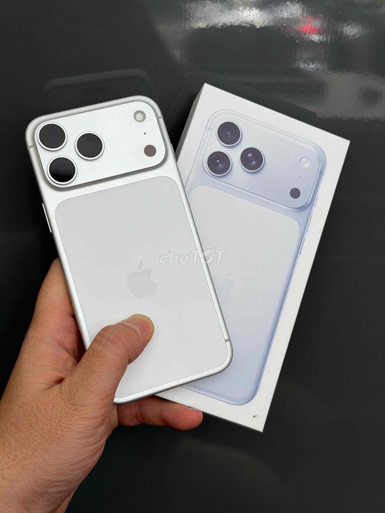 17 Pro Max 256GB Bạc 99% Pin 100 Bh 4/2027 VN. Mua bán Điện thoại tại Quận Ninh Kiều Cần Thơ được đăng bởi Quý Mobile Cần thơ hình 1