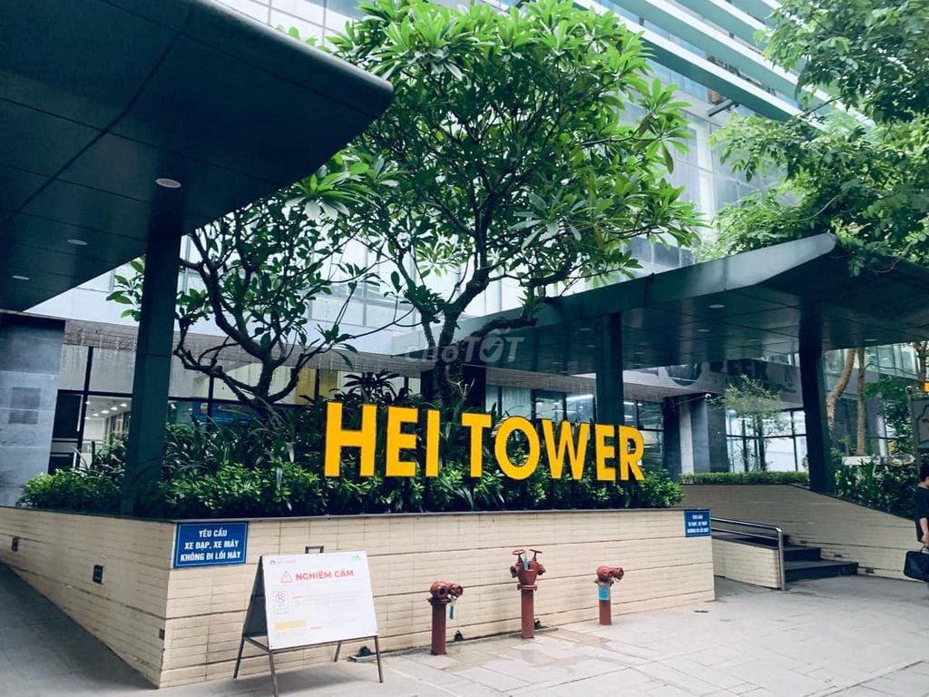 CHUNG CƯ HẠNG A HEI TOWER SỐ 1 -MẶT PHỐ NGUỴ NHƯ KON TUM 3 NGỦ, 2 WC