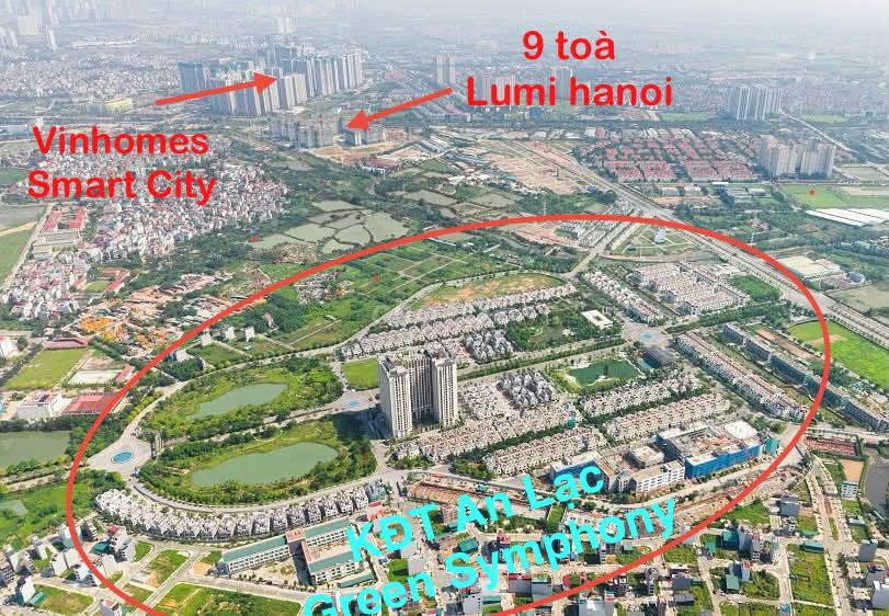Căn hộ 3PN An Lạc Green Symphony, cách Mỹ Đình 3km