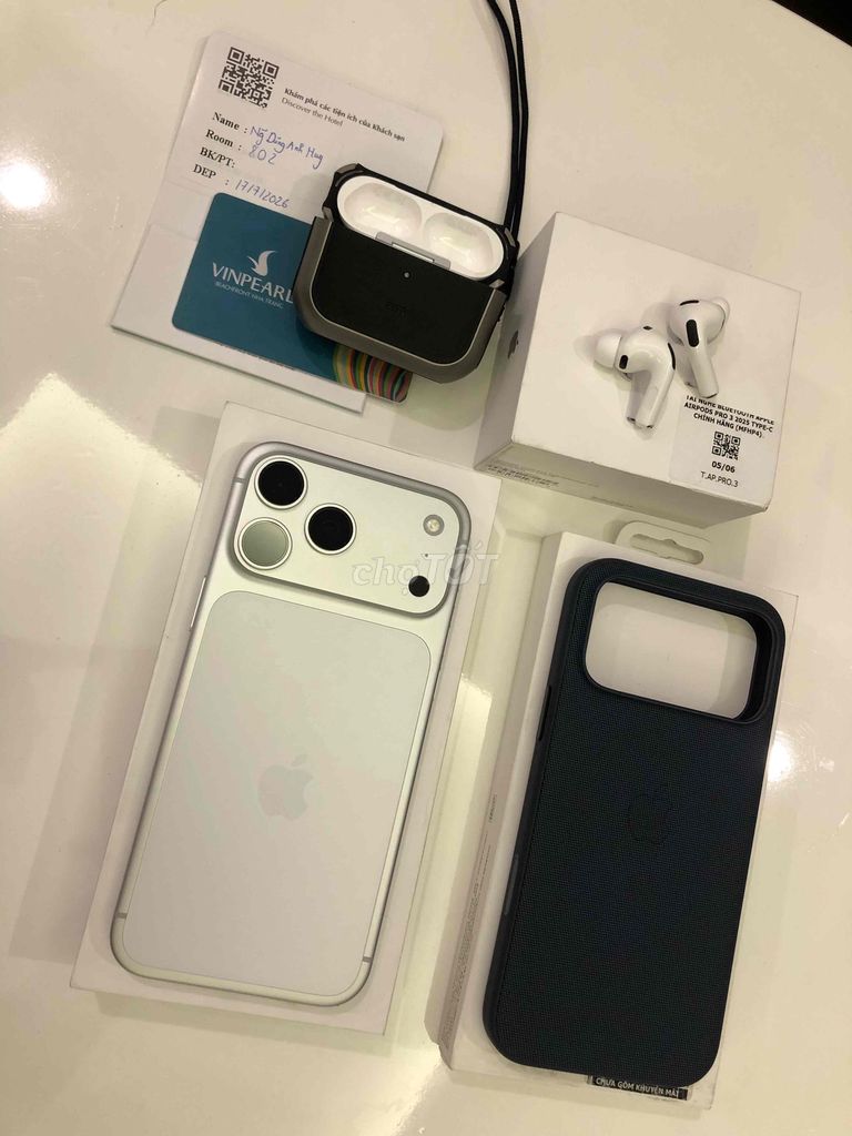Iphone 17 Pro Max 256GB Bạc BH 07/2027. Mua bán Điện thoại tại Quận 6 Tp Hồ Chí Minh được đăng bởi Anh Huy hình 1