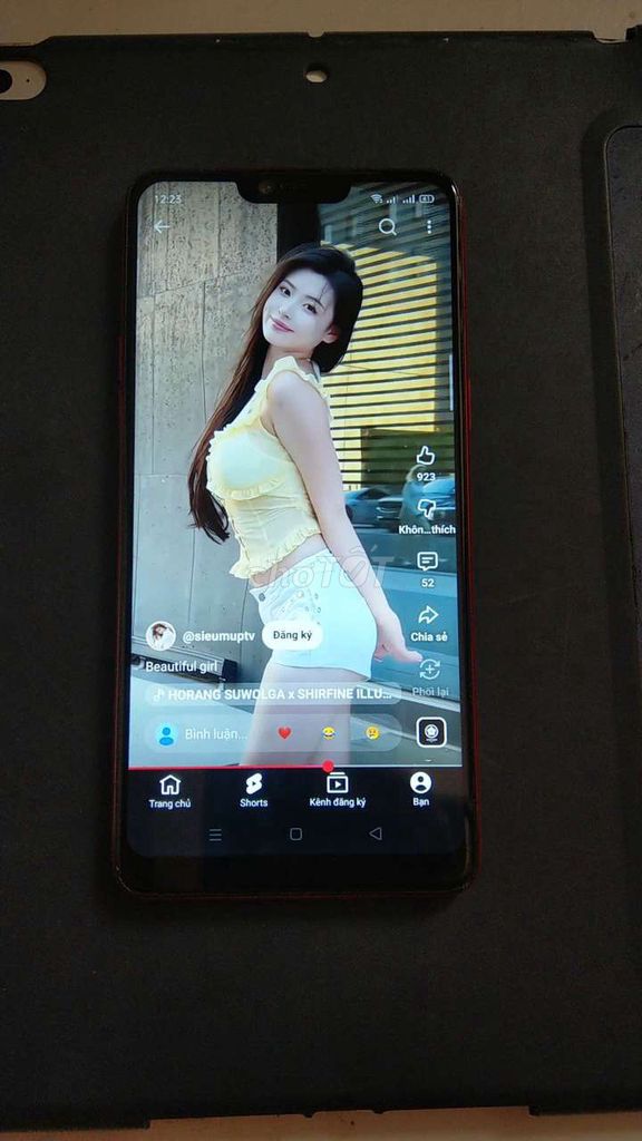 Oppo F7 Red Ram4/64GB 2Sim Full Đẹp Yutube Mượt. Mua bán Điện thoại tại Quận Gò Vấp Tp Hồ Chí Minh được đăng bởi THCellPhones hình 1