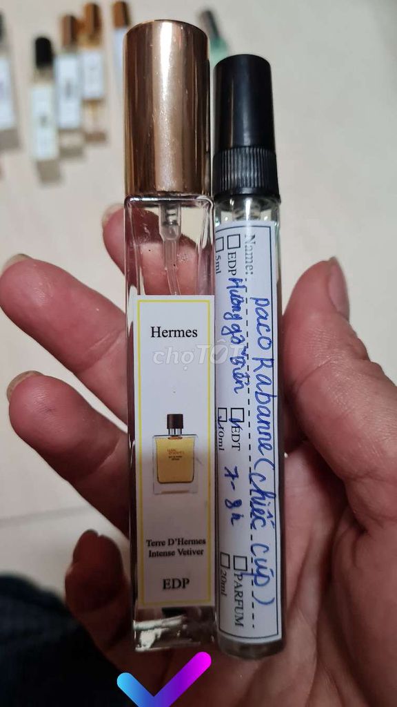 Nước hoa Nam chiết 10ml