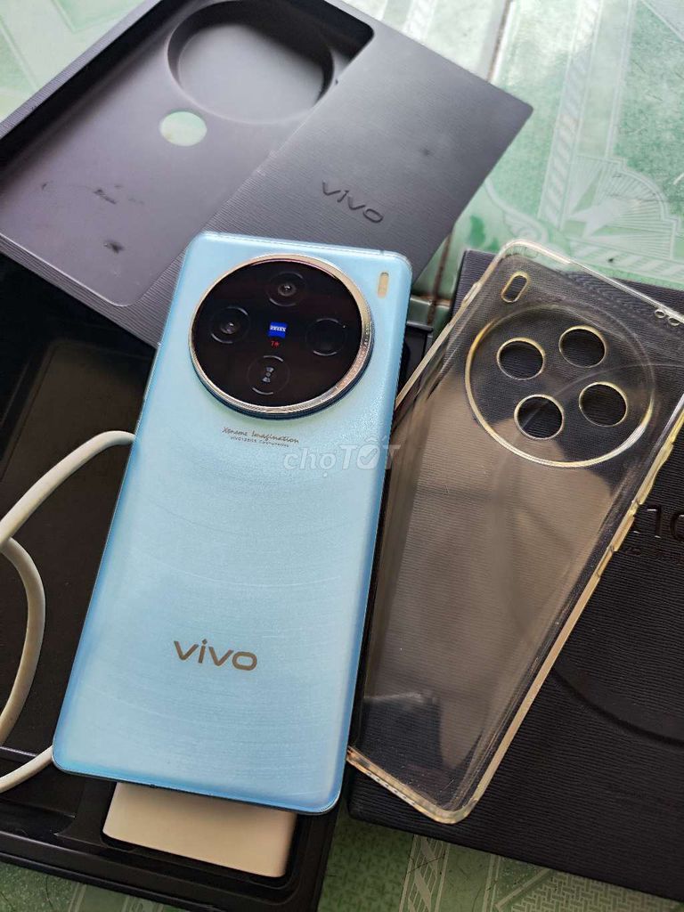 Vivo X100 256GB Xanh. Mua bán Điện thoại tại Thành phố Long Xuyên An Giang được đăng bởi đam mê công nghệ hình 1