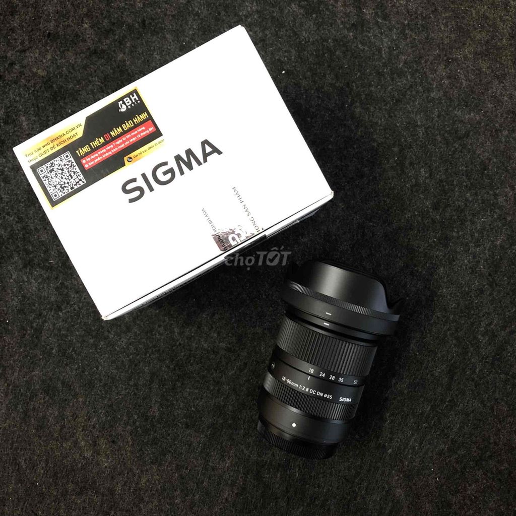 Ống kính Sigma 18-50mm F2.8 DC DN Mới ngàm Fuji. Mua bán Máy ảnh, Máy quay tại Quận 4 Tp Hồ Chí Minh được đăng bởi Anh Tuấn hình 1