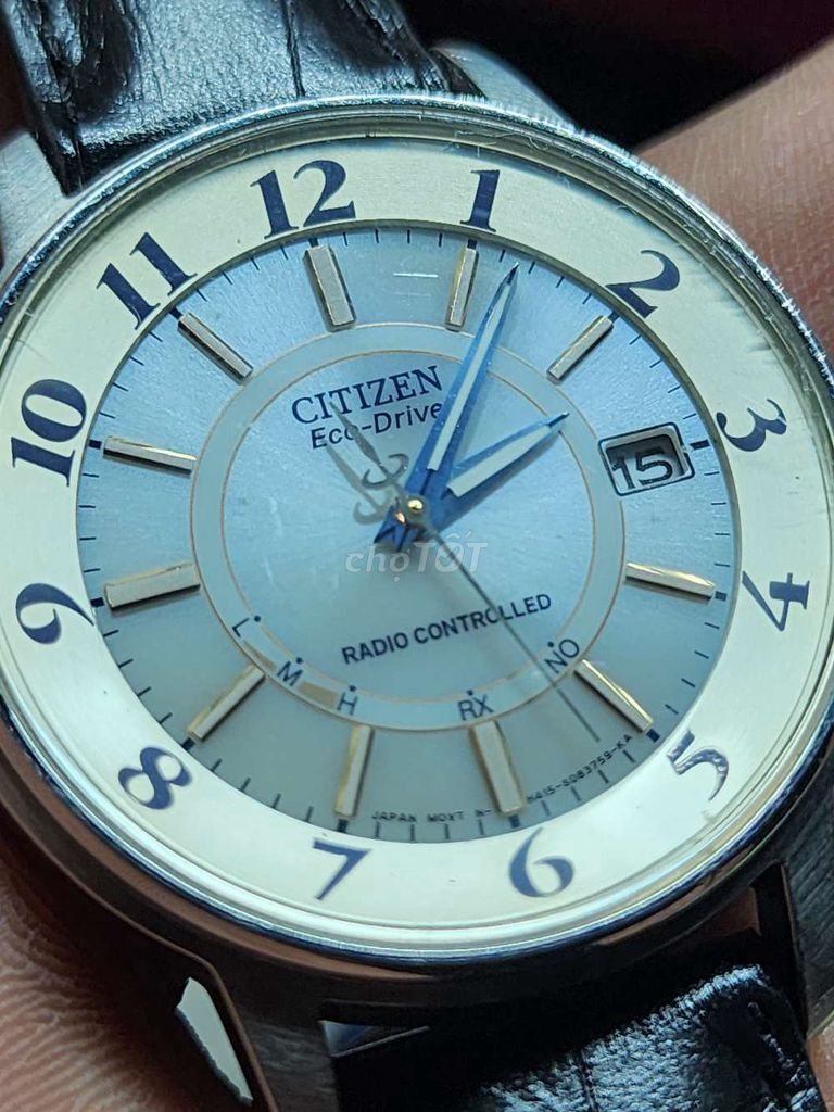 Đồng hồ Citizen Eco-Drive dây da nam nữ 38mm. Mua bán Đồng hồ tại Huyện Đất Đỏ Bà Rịa - Vũng Tàu được đăng bởi Nguyễn duy học hình 1