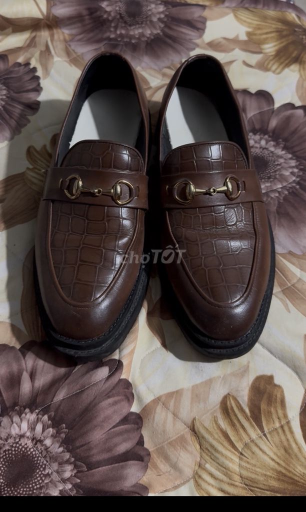Giày lười nam da nâu size 38-39. Mua bán Giày dép tại Quận Cái Răng Cần Thơ được đăng bởi Trung quoc hình 1