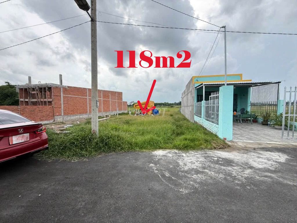 Mua liền tháng7 giảm giá mạnh 118,6m2-950 triệu đườngCây Trôm Mỹ Khánh