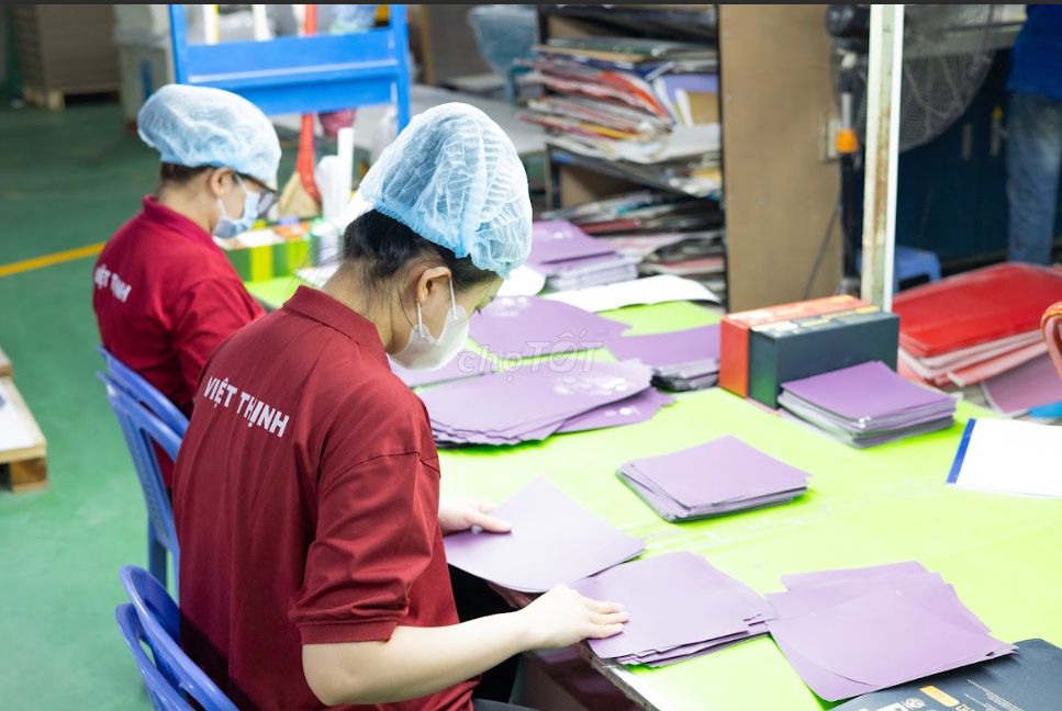 36 LĐPT làm công ty In Ấn Bao Bì Giấy tại Thủ Đức. Việc làm tại Thành phố Thủ Đức Tp Hồ Chí Minh được đăng bởi Công ty TNHH Sản xuất - Thương mại - Dịch vụ Việt Thịnh hình 6