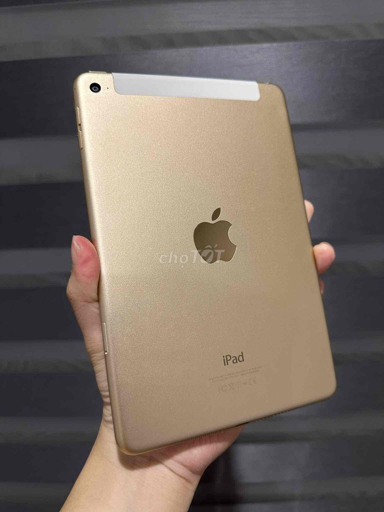 iPad Mini 4 128GB 4G - Thiết kế nhỏ gọn. Mua bán Máy tính bảng tại Quận Ninh Kiều Cần Thơ được đăng bởi Đức Hồ hình 1