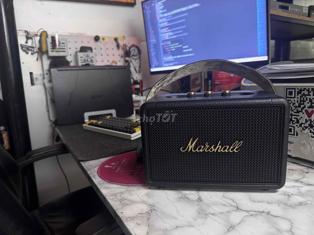 Loa Bluetooth Marshall Kilburn II Đen. Mua bán Tivi, Âm thanh tại Quận Hà Đông Hà Nội được đăng bởi phuong anh hình 1