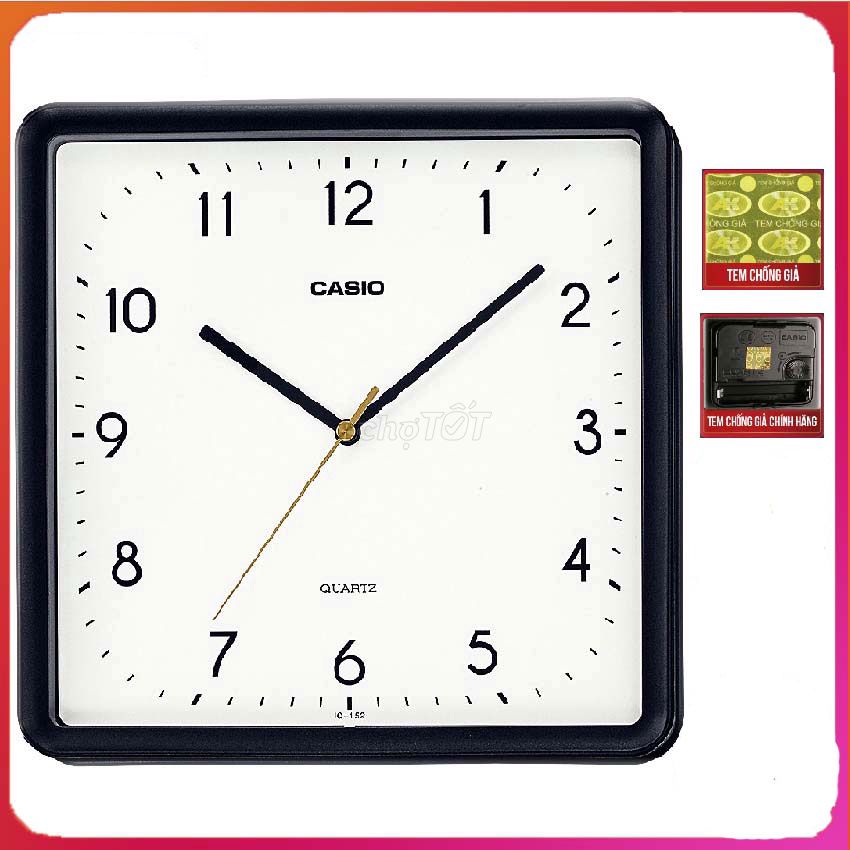 Đồng Hồ Treo Tường Casio IQ-152-1DF Chính Hãng. Mua bán Nội thất, đồ gia dụng khác tại Huyện Văn Lâm Hưng Yên được đăng bởi nguyễn hải hình 1