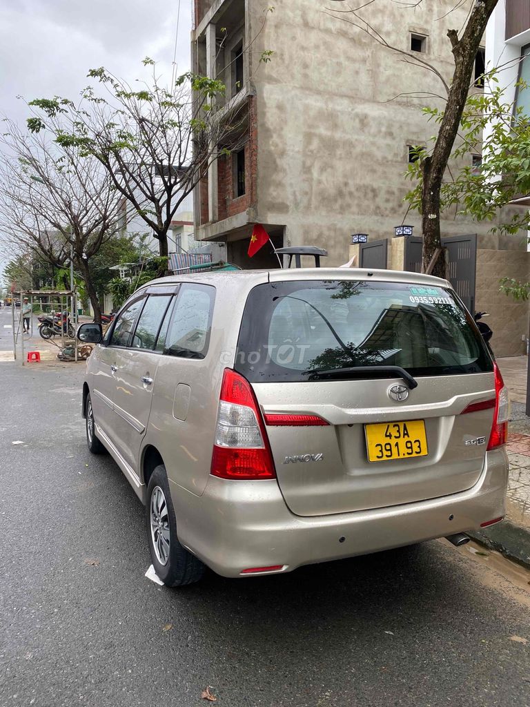 Toyota Innova 2015, xe 1 đời chủ, không ngập nước. Mua bán Ô tô tại Quận Ngũ Hành Sơn Đà Nẵng được đăng bởi Hoàng Tân hình 4