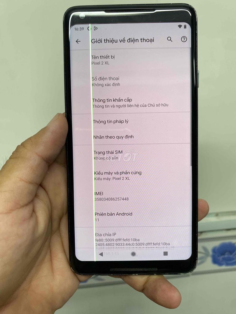 Google Pixel 2 XL 64GB màn sọc chữa cháy ngon. Mua bán Điện thoại tại Quận 12 Tp Hồ Chí Minh được đăng bởi Tính hình 1