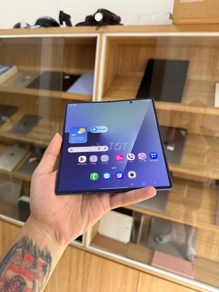 Samsung ZFold 7 256GB Xanh Hàn Quốc Like New. Mua bán Điện thoại tại Quận Đống Đa Hà Nội được đăng bởi KT Hà Nội Mobile hình 1