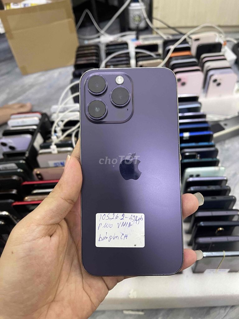Apple iPhone 14 Pro Max 128GB Tím 100%. Mua bán Điện thoại tại Quận 4 Tp Hồ Chí Minh được đăng bởi Quốc Đạt 888 hình 1