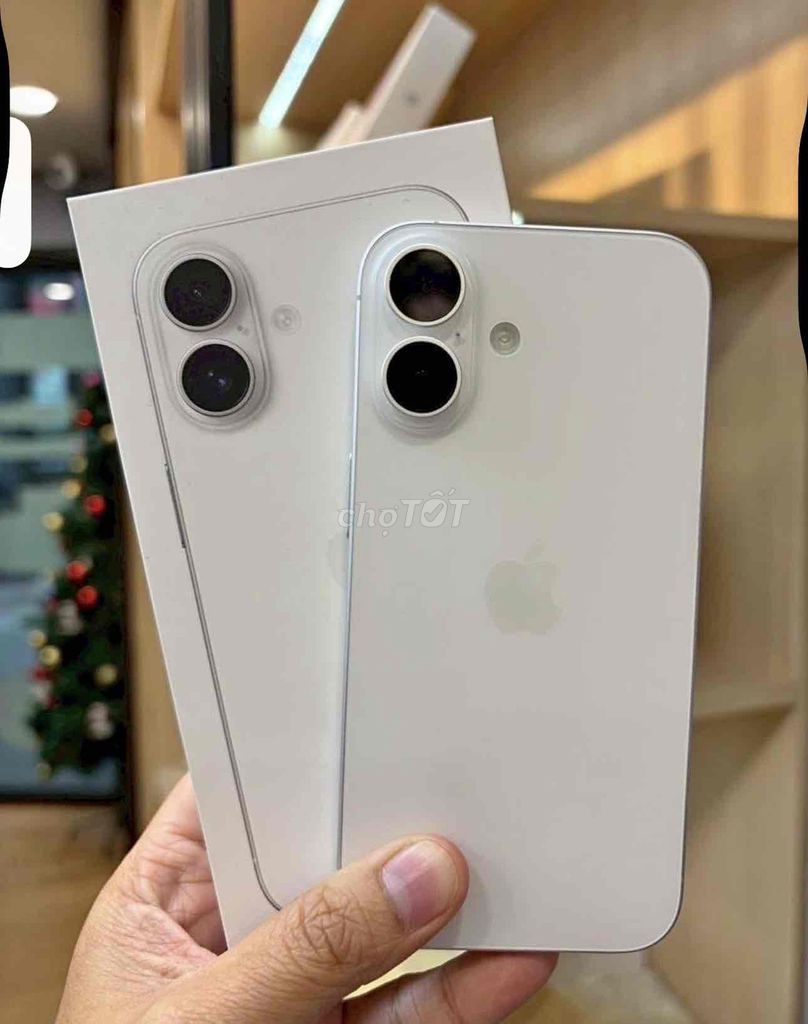 iPhone 16 128GB Trắng FULLBOX 99% BH APPLE 2025. Mua bán Điện thoại tại Quận Hà Đông Hà Nội được đăng bởi iStock Hà Nội Zin Đẹp Chất hình 1